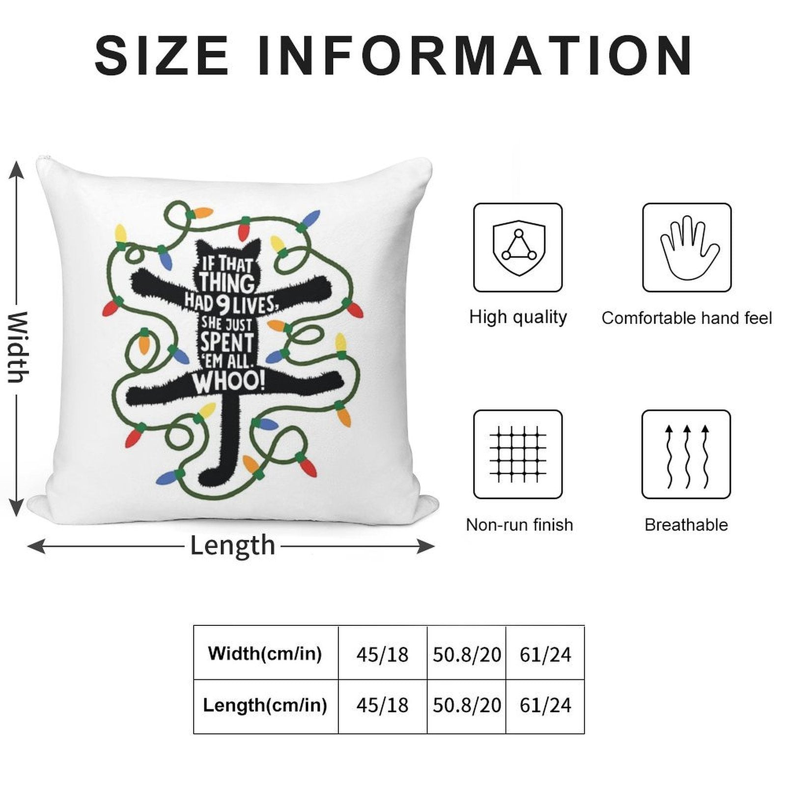 Fried Cat Soft Multiple Sizes Throw Pillow