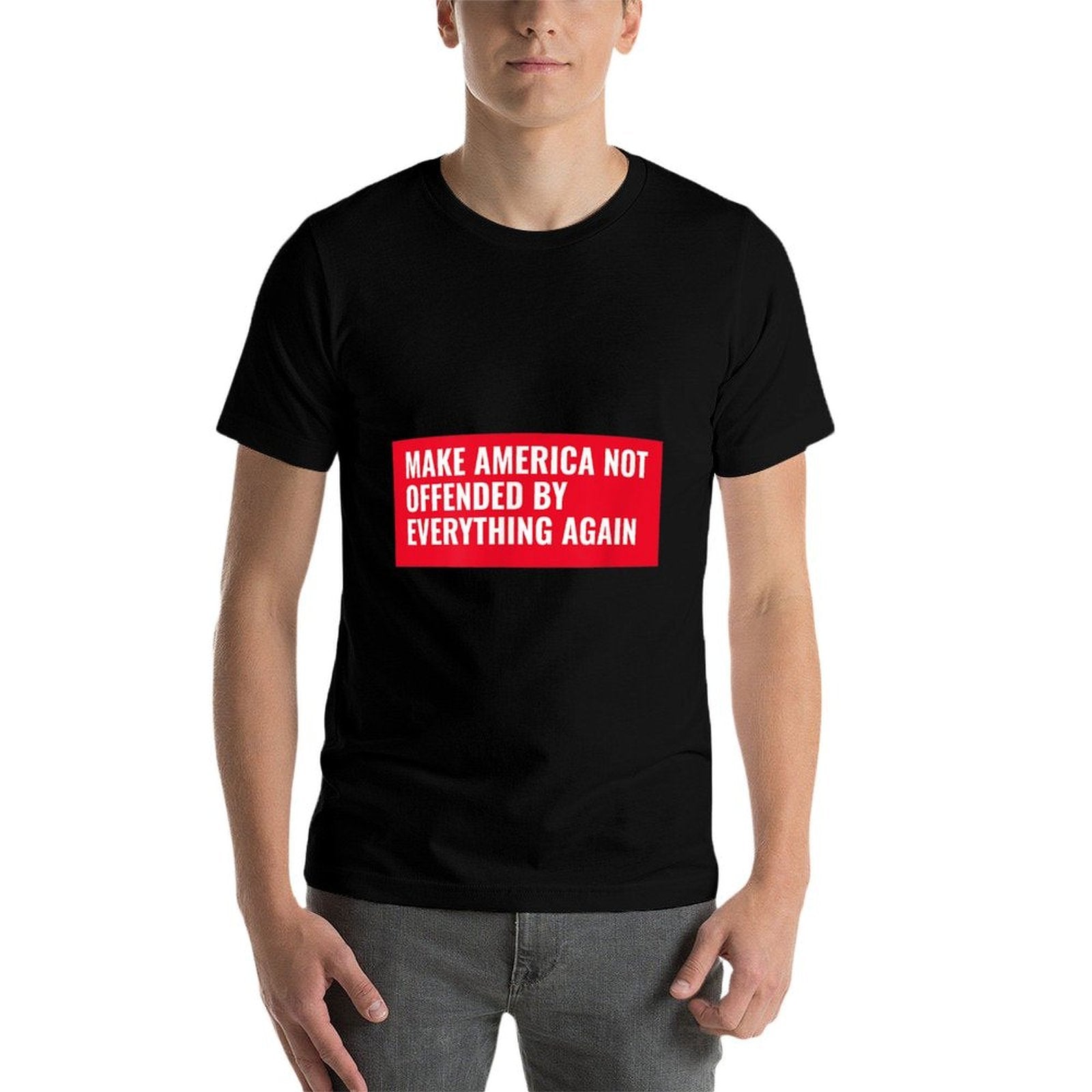 American 4th of July Patriot GOP Right Wing Conservative  Tagless Design T-Shirt