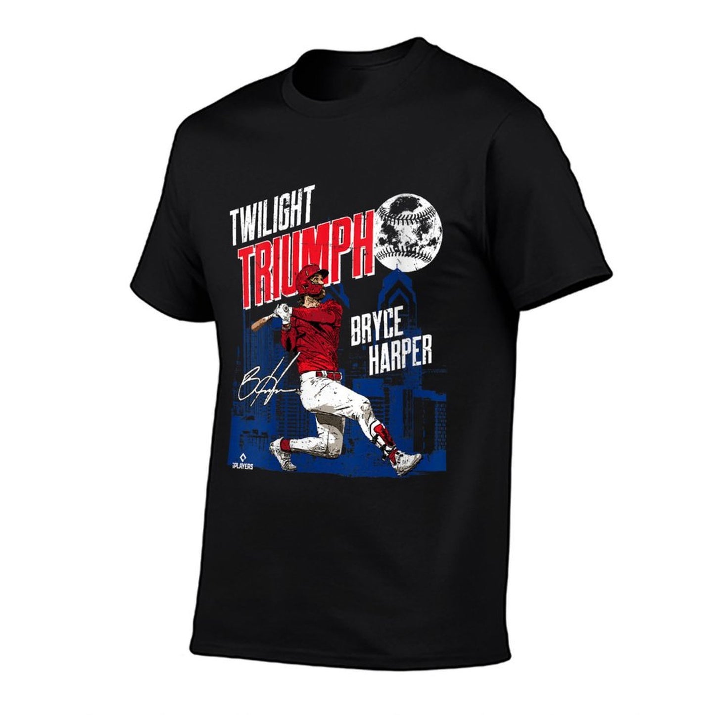 Womens Twilight Triumph Bryce Harper Philadelphia MLBPA Summer-ready Fabric T-Shirt