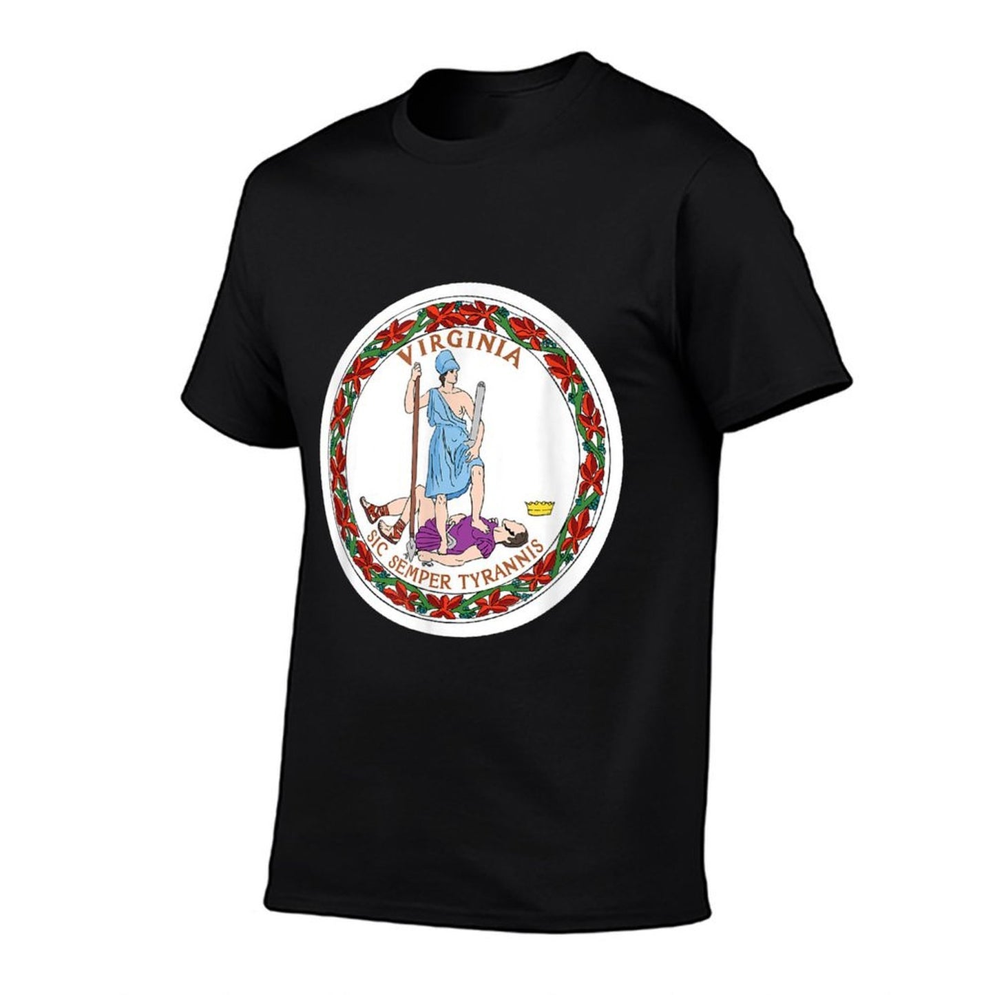 Virginia State Flag Trendy Pattern T-Shirt
