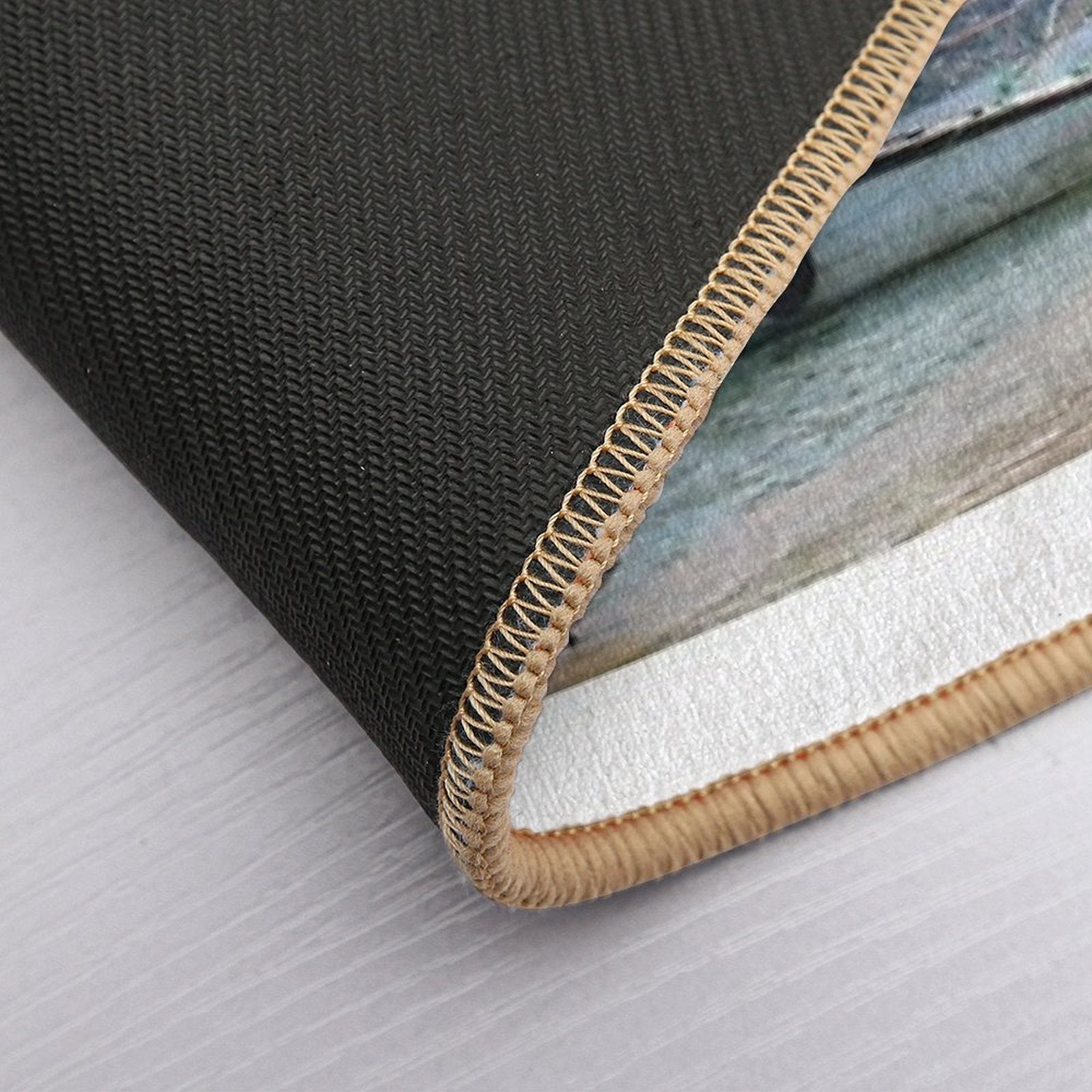 Beautiful Harbor Annecy (France)  Dirt-Trapping Bath Mat