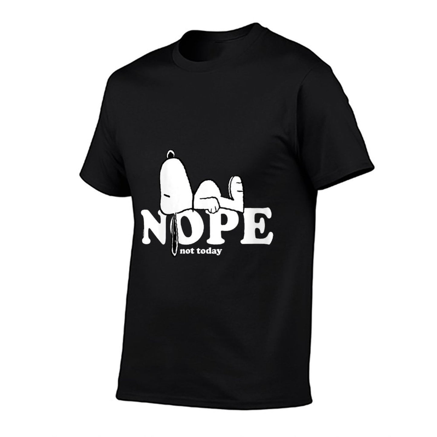 Womens Snoopy Nope Trendy Pattern T-Shirt