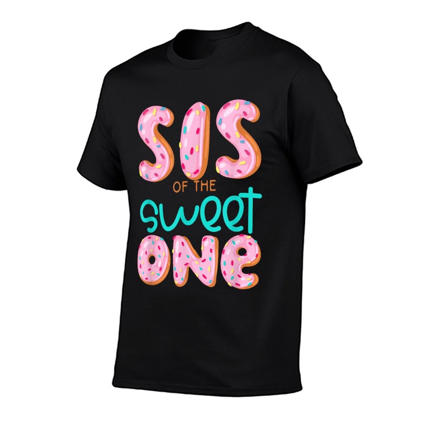 Sis of The Sweet One First Birthday Matching Family Donut  Soft T-Shirt