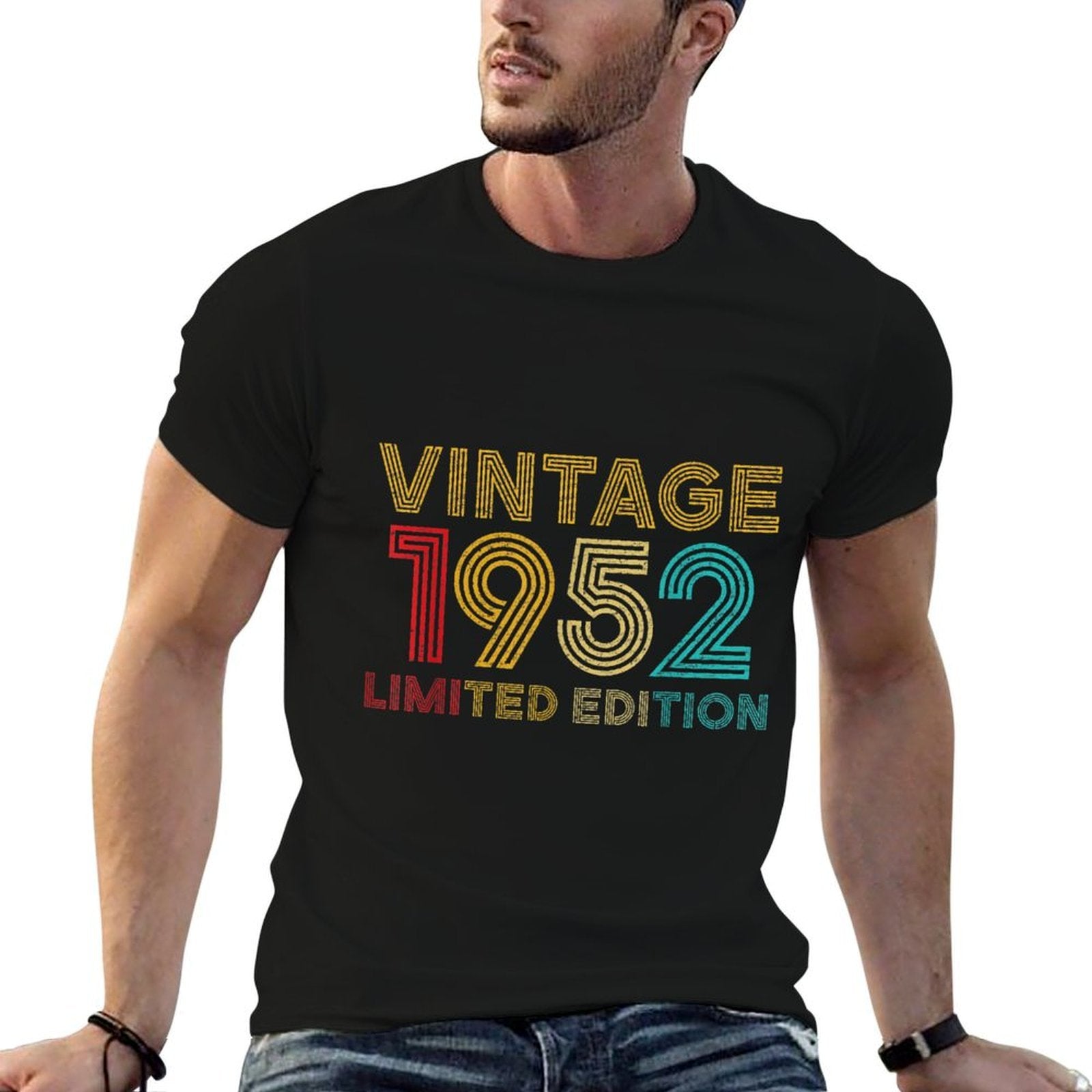 70 Years Old Vintage 1952 Limited Edition 70th Birthday  Relaxed-fit T-Shirt