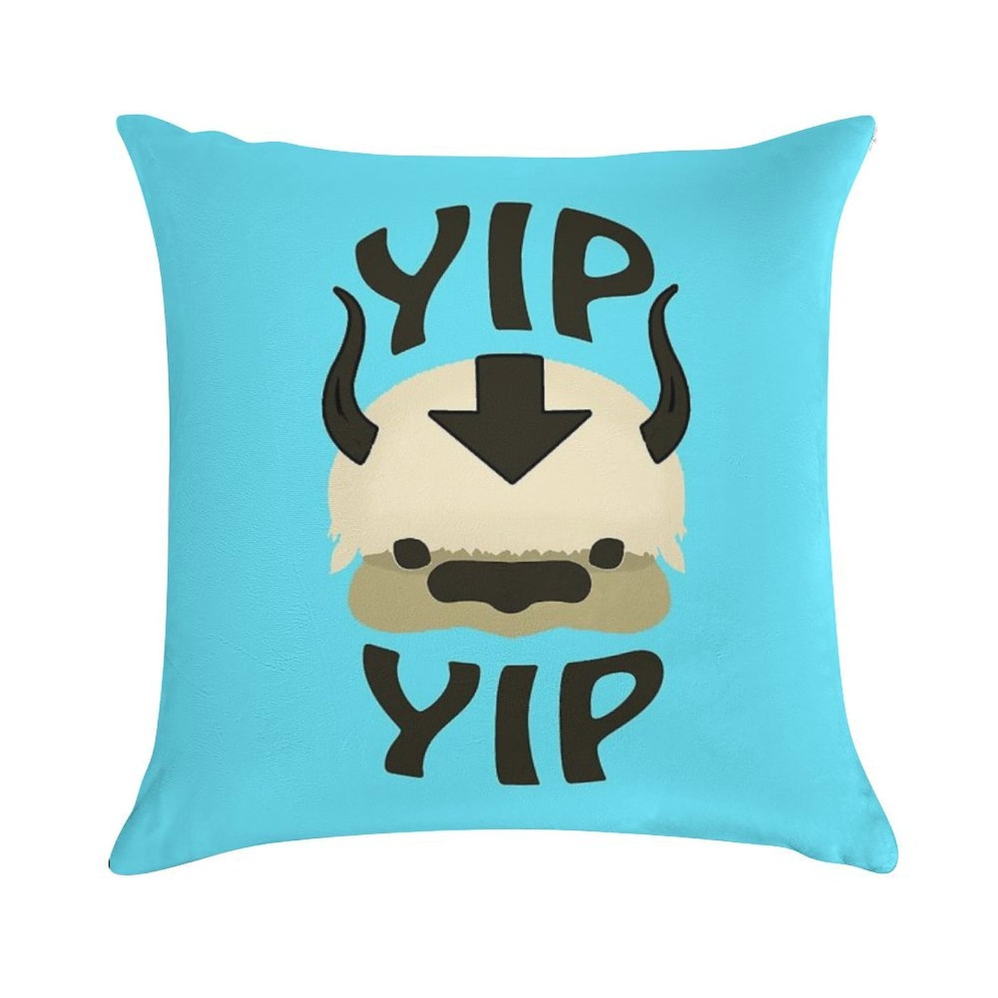 YIP YIP APPA! Soft Shrink-Resistant Throw Pillow