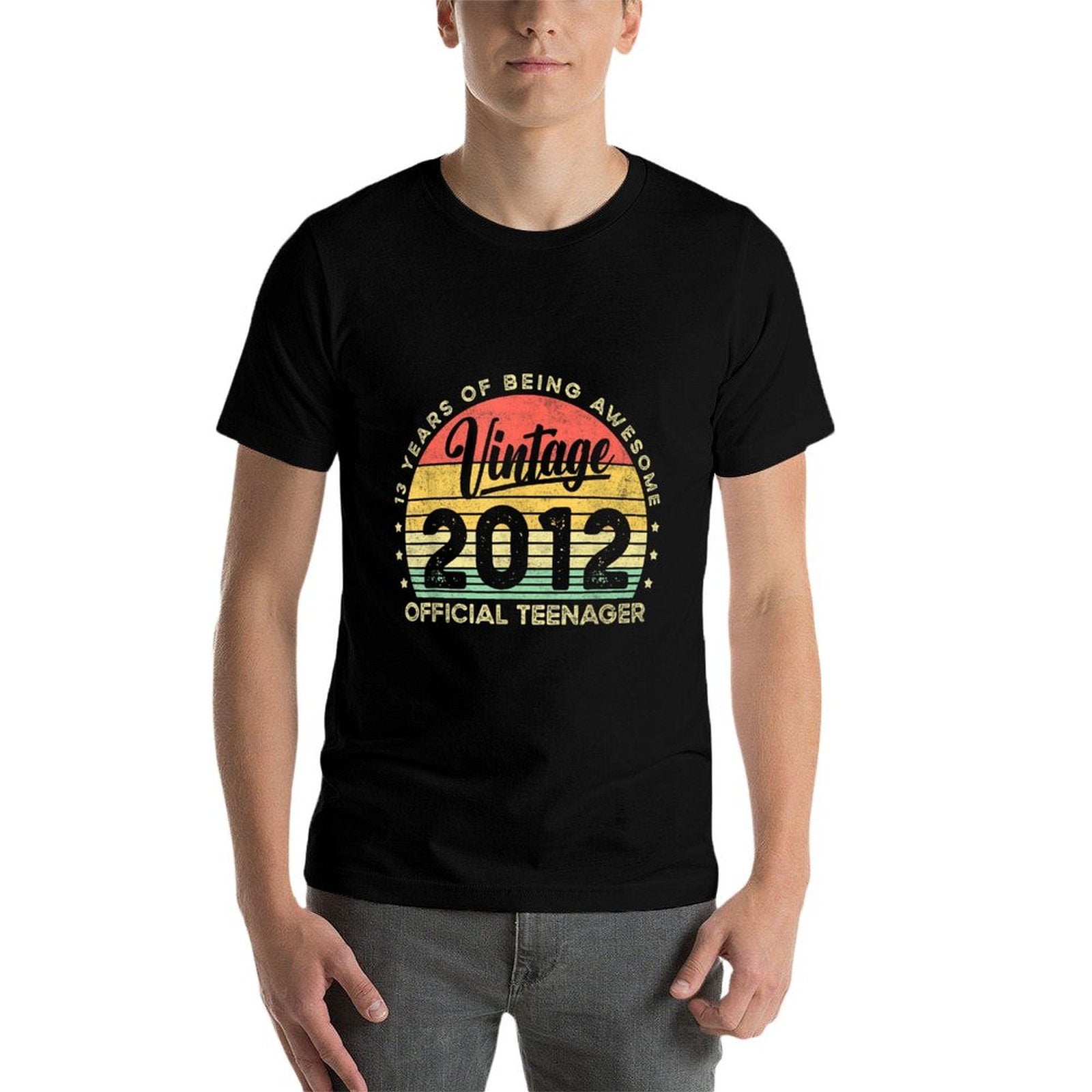 Vintage 2012 Officialnager 13th Birthday Gifts 13 Yr Old  Affordable Price T-Shirt