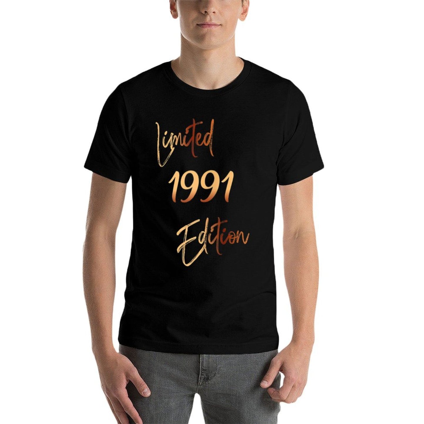 Womens Birthday for Women Girl Limited 1991 Edition 30th Birthday Heathered Texture T-Shirt