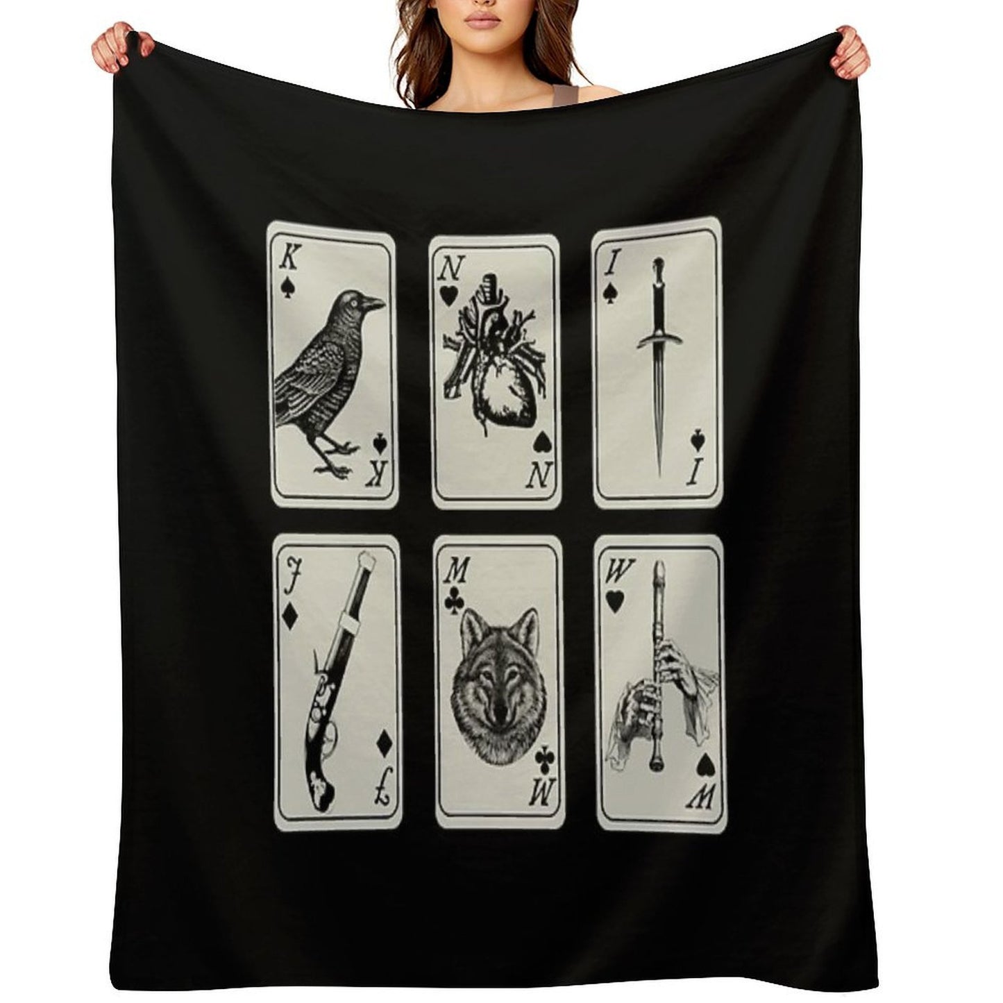 Six Of Crows T-ShirtSix of Crows Travel-friendly Throw Blanket