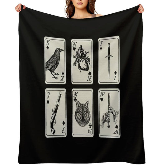 Six Of Crows T-ShirtSix of Crows Travel-friendly Throw Blanket
