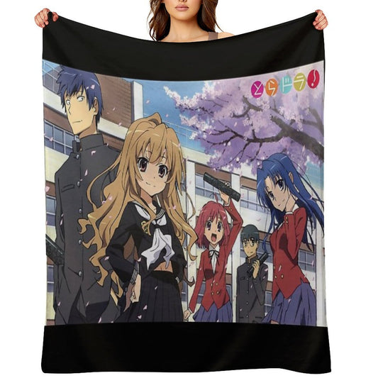 Toradora Eco-conscious Throw Blanket