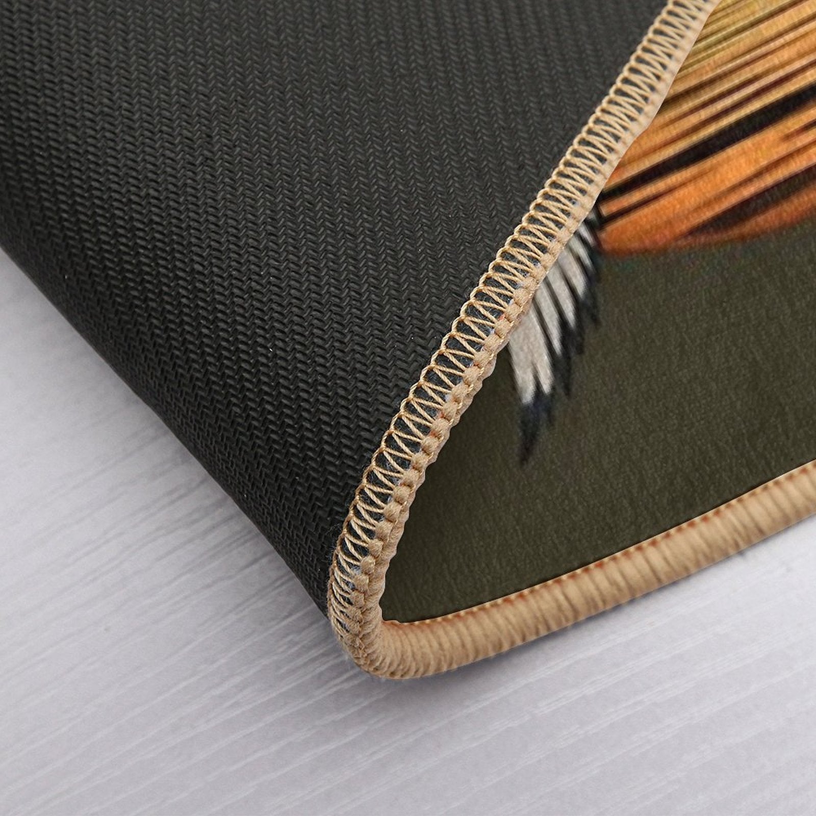 Mallard Ducks at Sunset  Easy To Clean Bath Mat