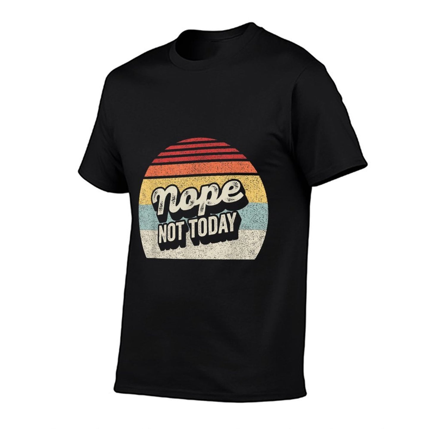 Vintage Retro Nope, Not Today Graphic-printed T-Shirt
