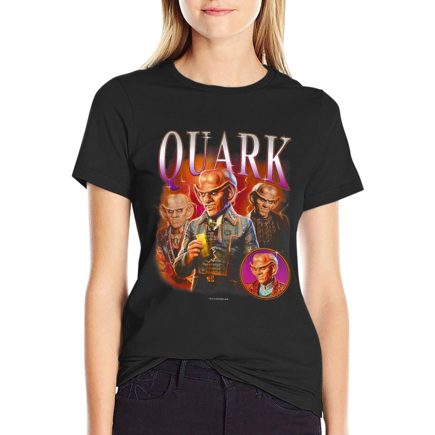 Star Trek Deep Space Nine Quark Heartthrob Fade-proof Color T-Shirt