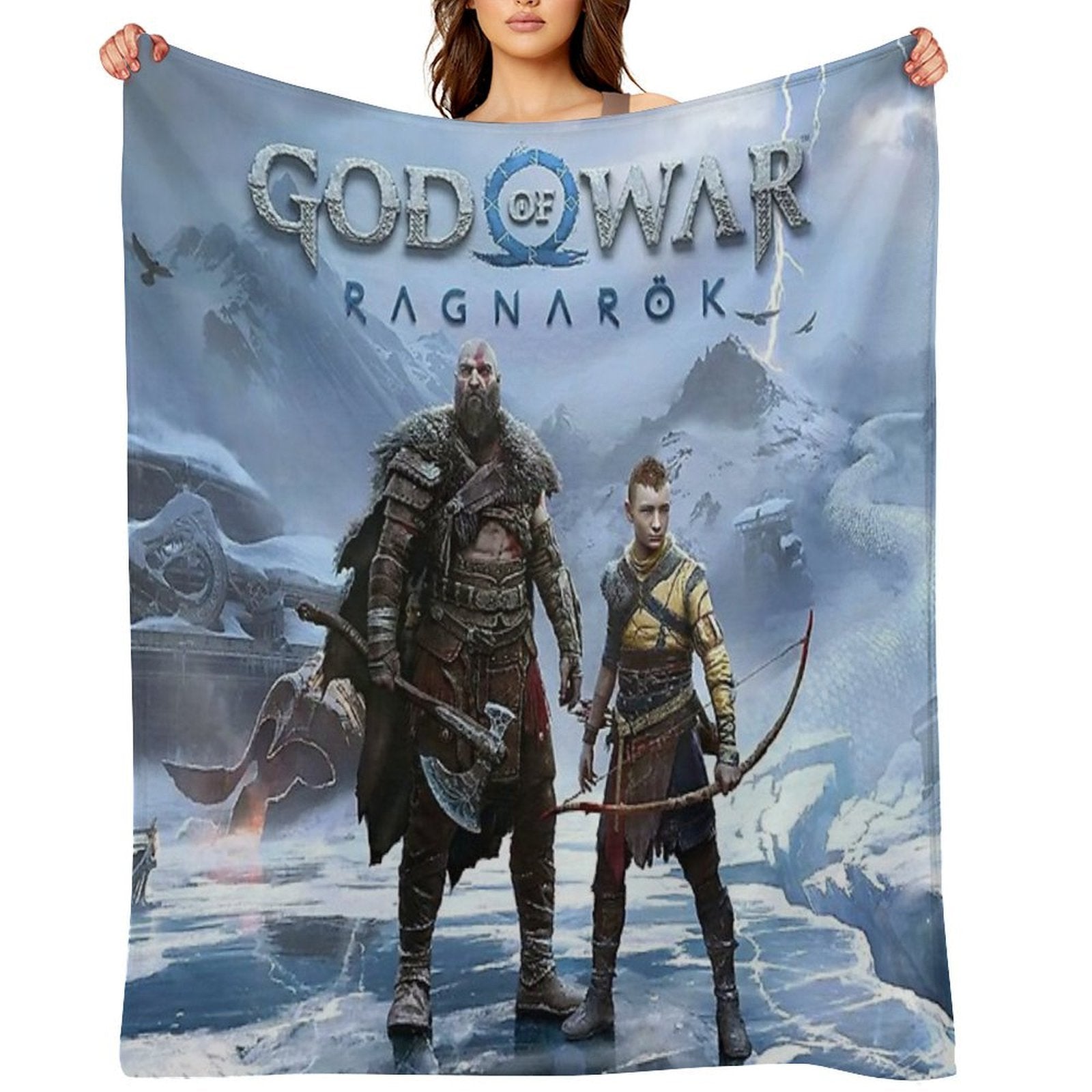 GOD OF WAR RAGNAROK Anti-pilling Throw Blanket