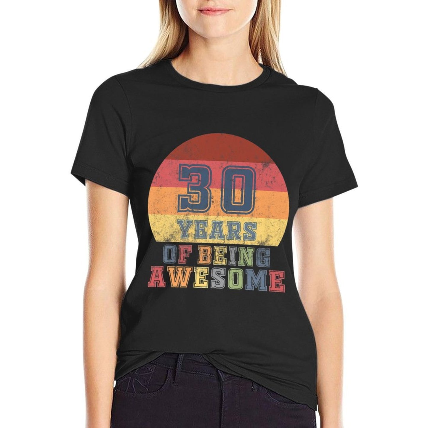 30th Birthday Women Daughter Gift 30 Year Old Son Men Premium  Affordable Price T-Shirt