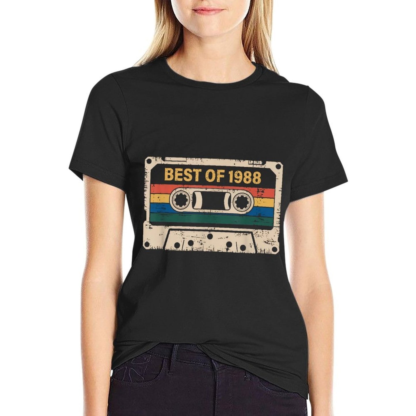 37th Birthday T-shirt BEST 1988 Birthday Gifts For Men Women  Slim-fit Cut T-Shirt
