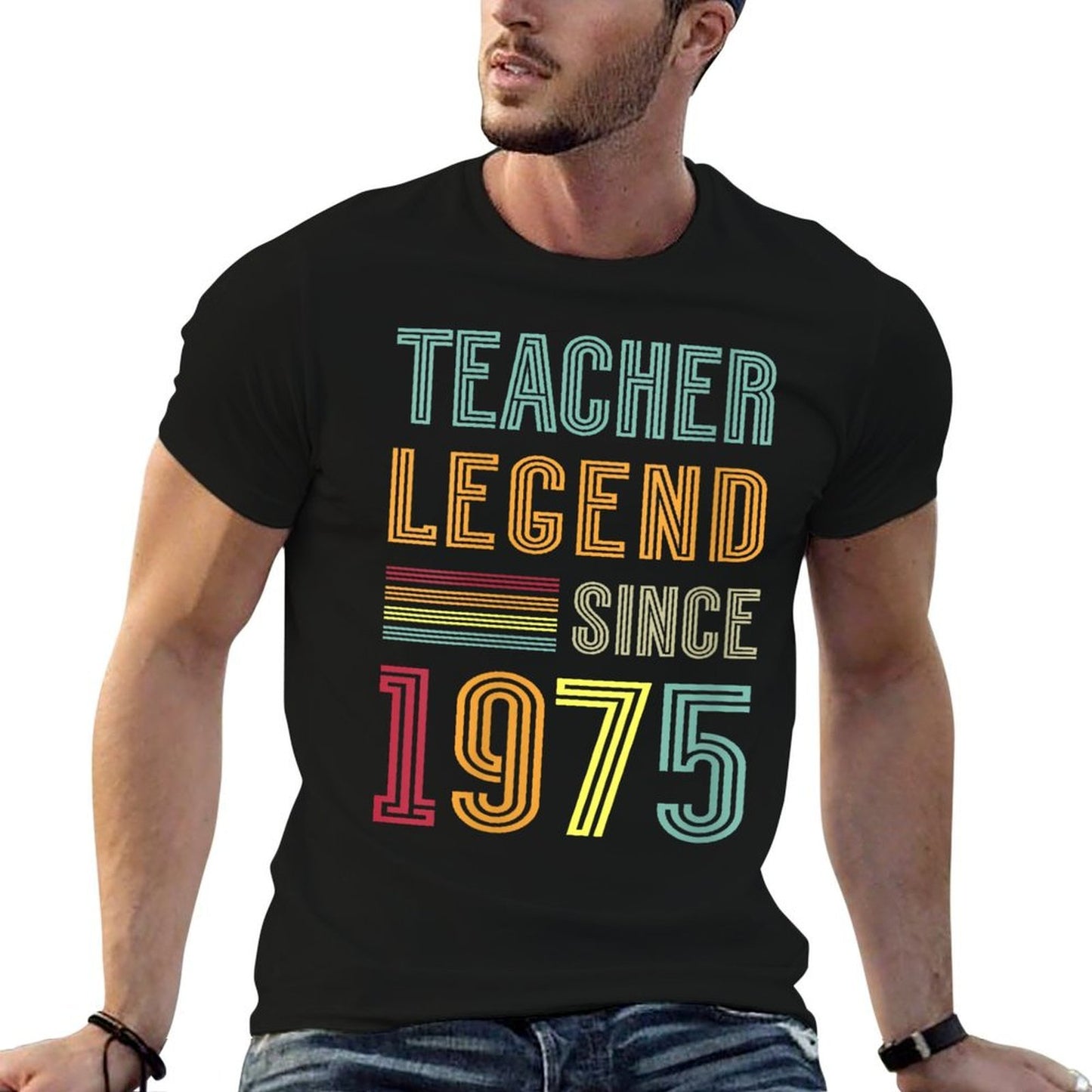 Womens Teaching Legend 1975 50 Years School 50th Birthday Teacher Affordable Price T-Shirt