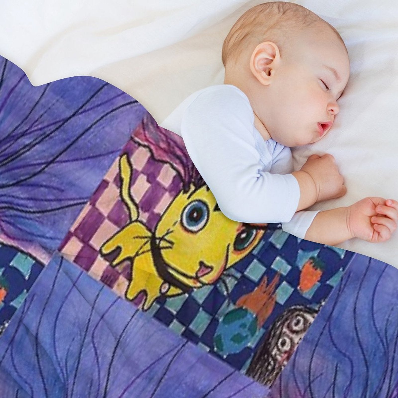 Bartholomeow Velvety-soft Throw Blanket