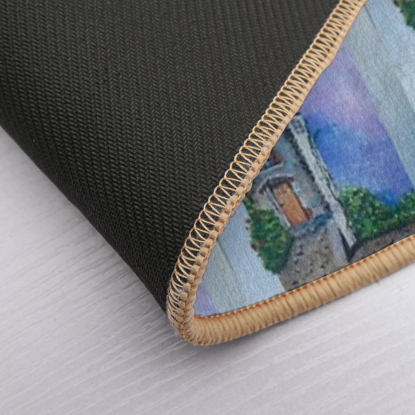 Bouganvillia Vista  Easy Maintenance Bath Mat