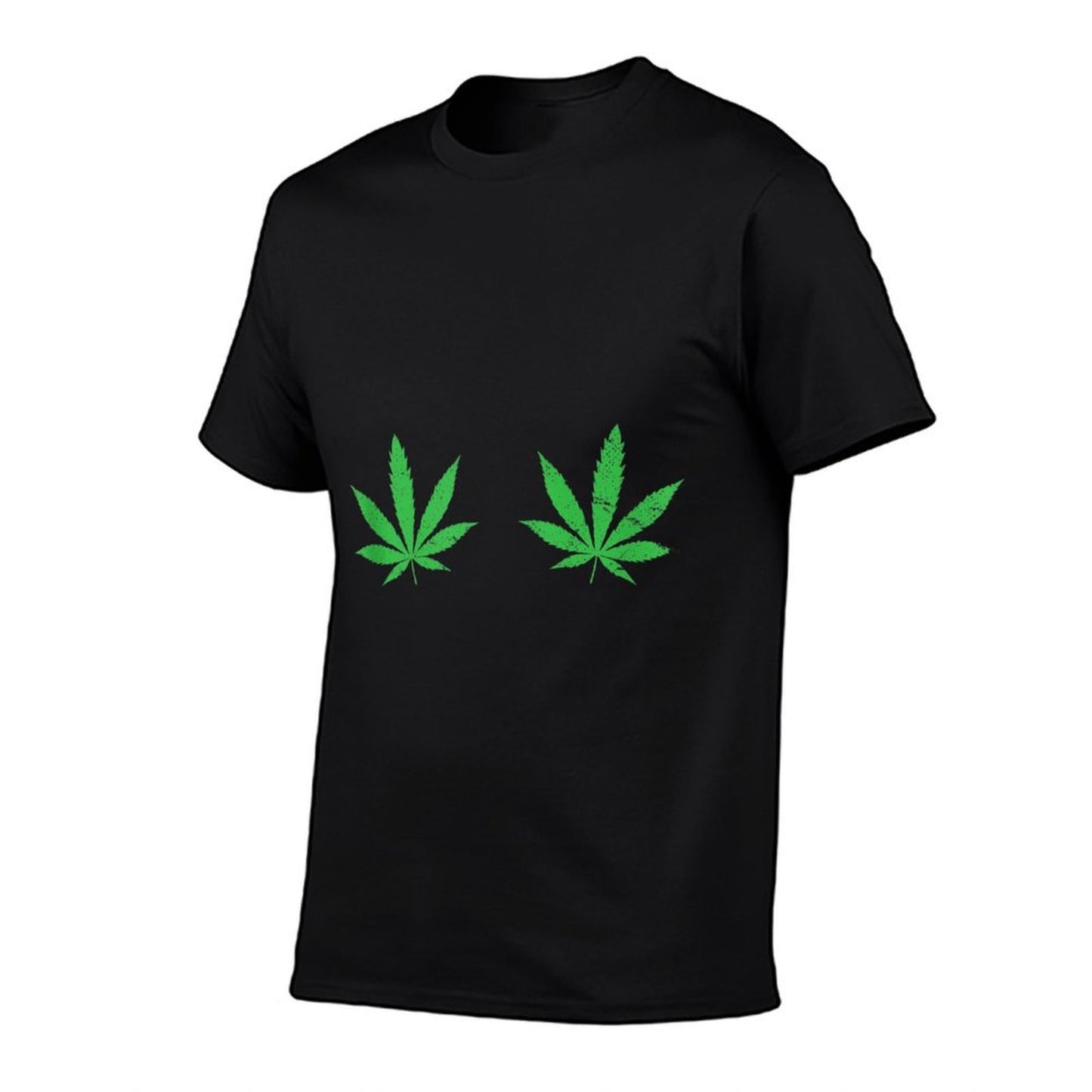Weed Leaf Boobs 420 Cannabis Marijuana Stoner Gift Versatile T-Shirt