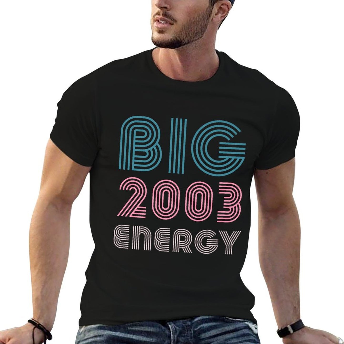 20th Birthday For Women 20 Years Old Big 2003 Energy Premium Versatile T-Shirt