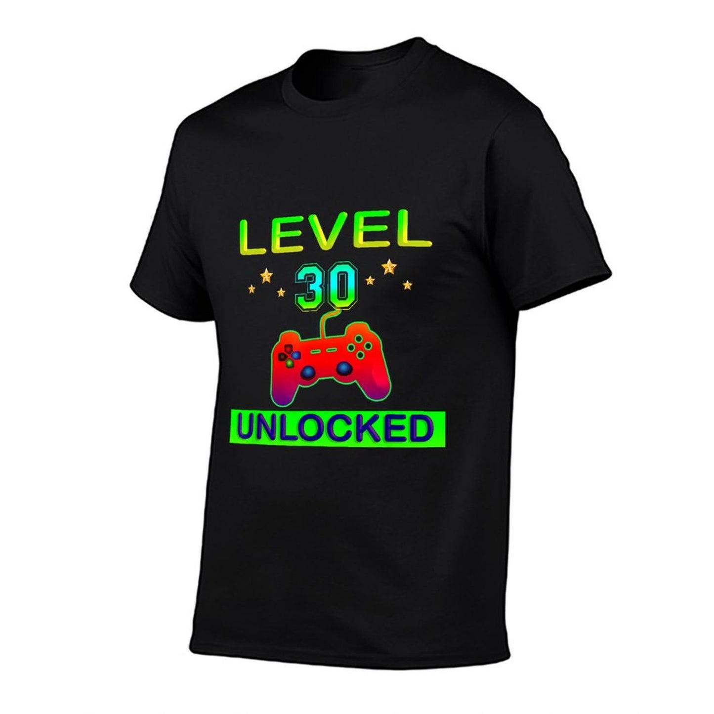 30th Birthday Level 30 Unlocked Birthday Gifts  Eco-friendly Material T-Shirt