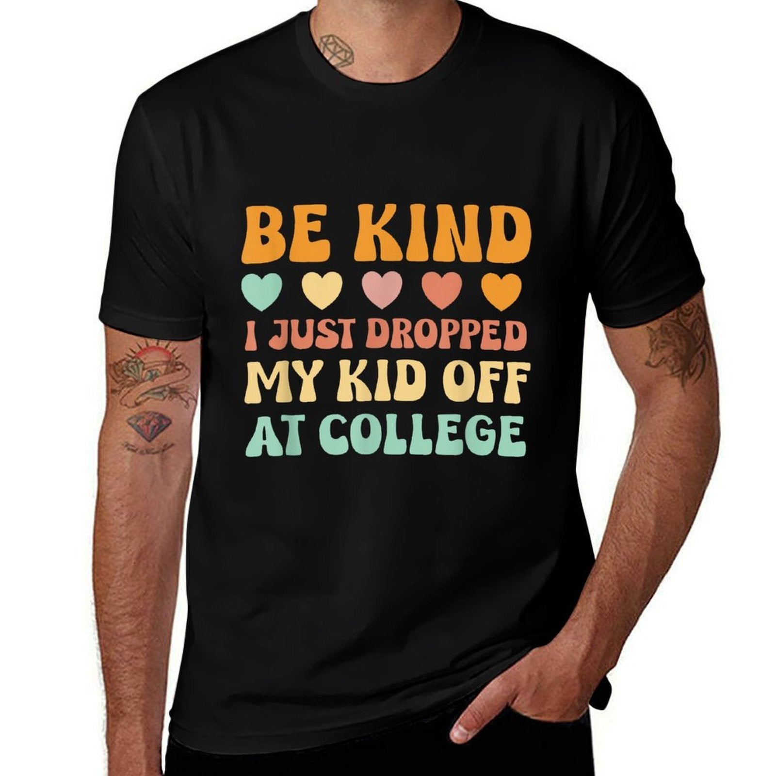 Kid Leaving For College For Mom Kid Going To College  Quick-drying T-Shirt
