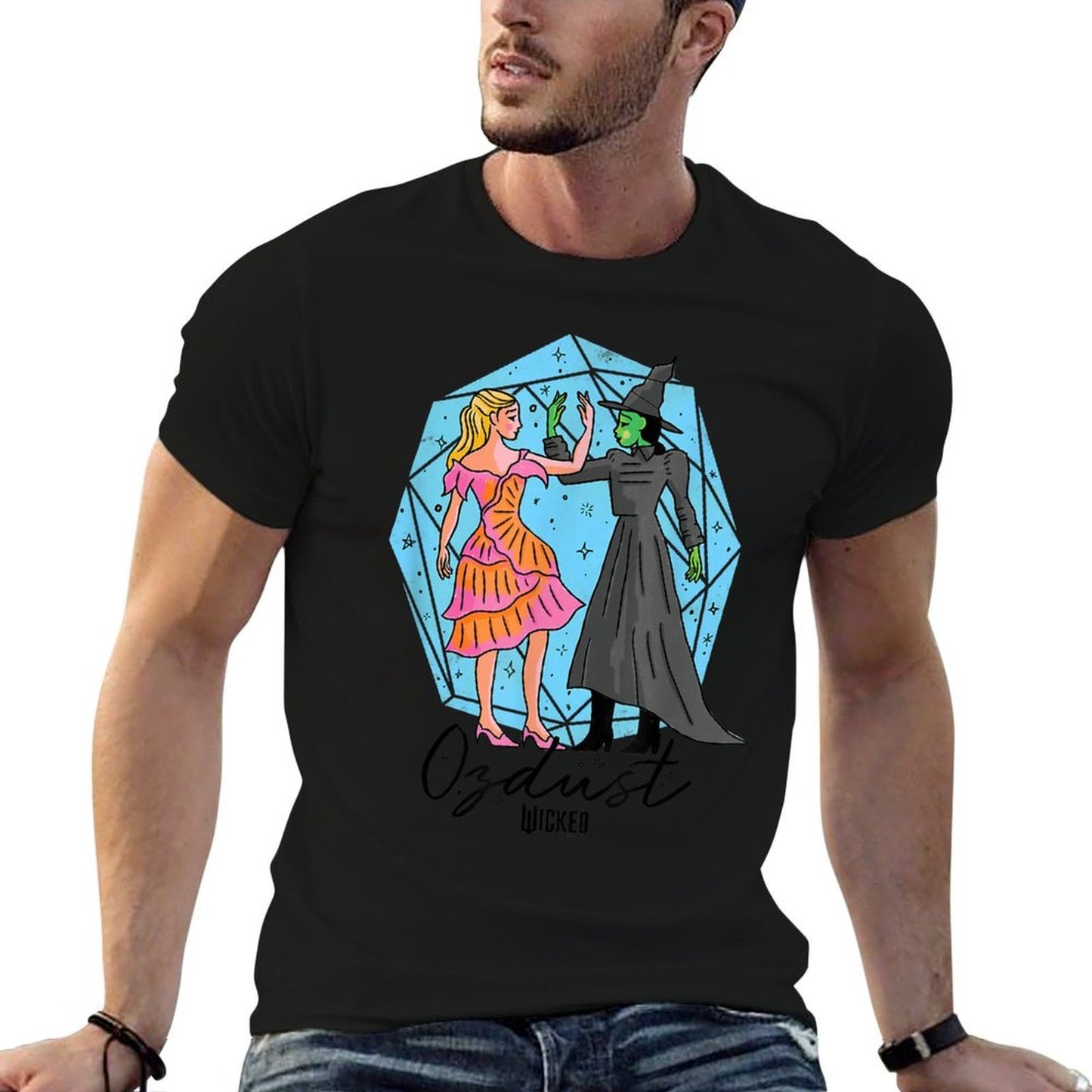 Wicked Glinda & Elphaba Ozdust Wrinkle-resistant T-Shirt