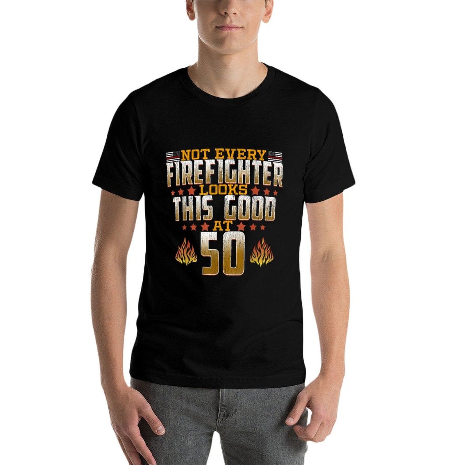 Firefighter 50th Birthday  Classic T-Shirt