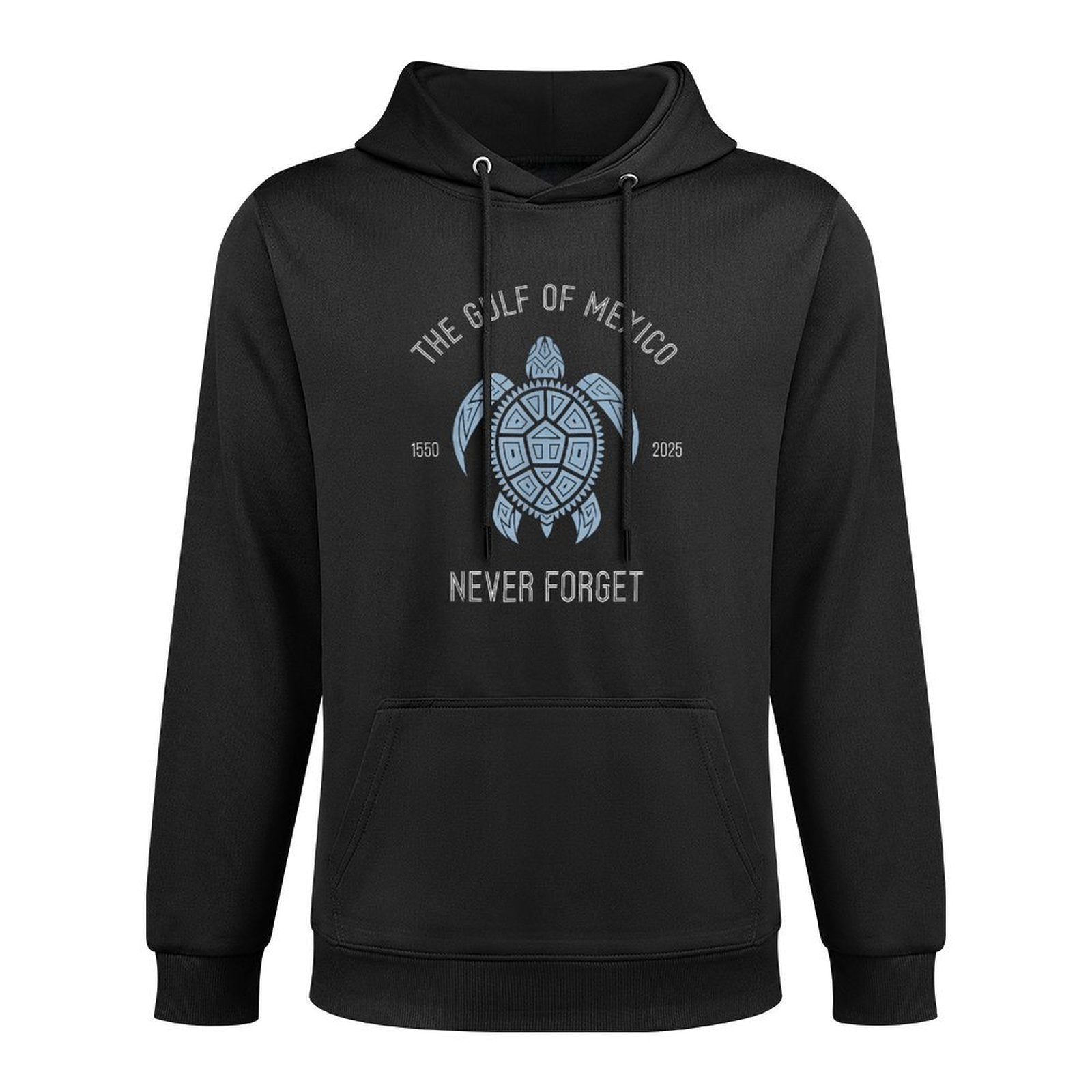 Gulf of Mexico Est 1550 - 2025 Never Forget Turtle Casual Wear Hoodie