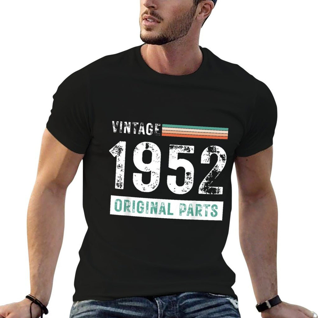 70th Birthday Original Parts 70 Years Old Bday  Affordable Price T-Shirt