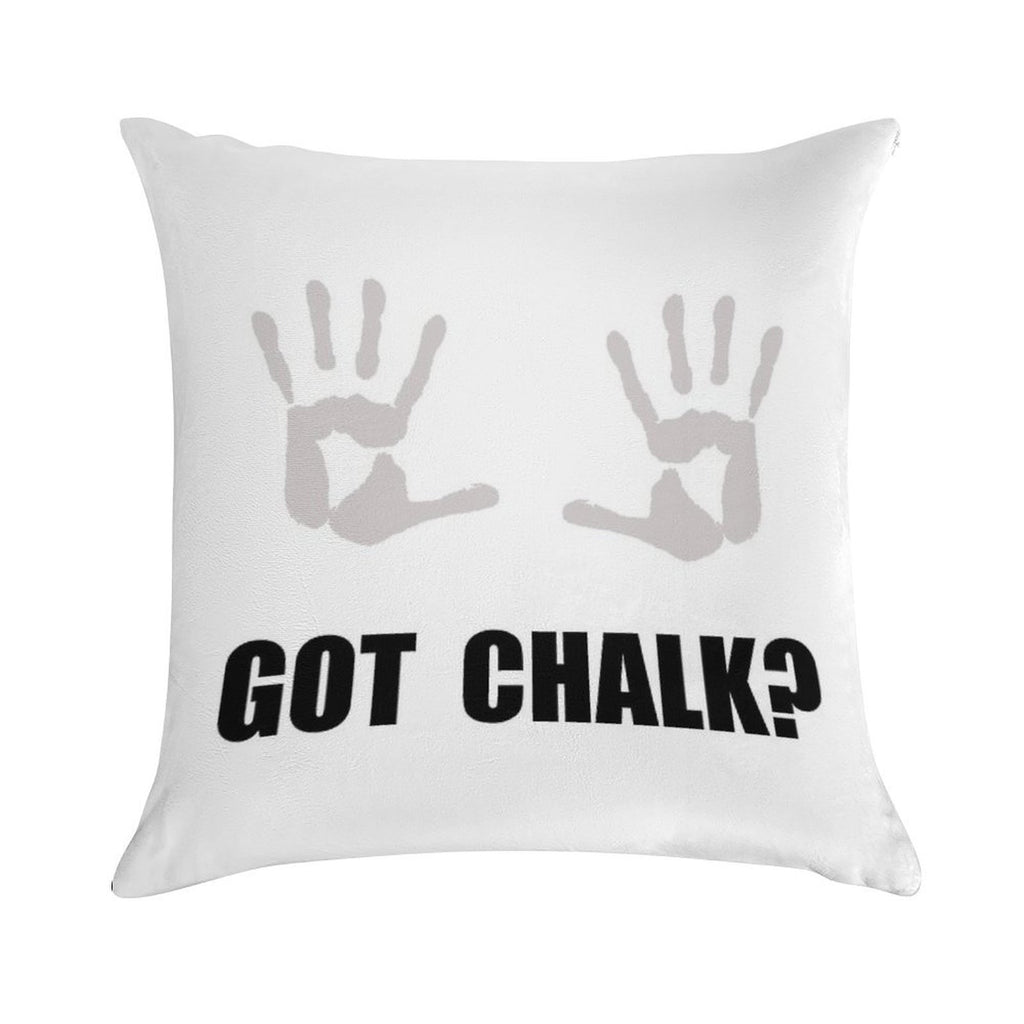 Got Chalk Soft Durable Construction Throw Pillow