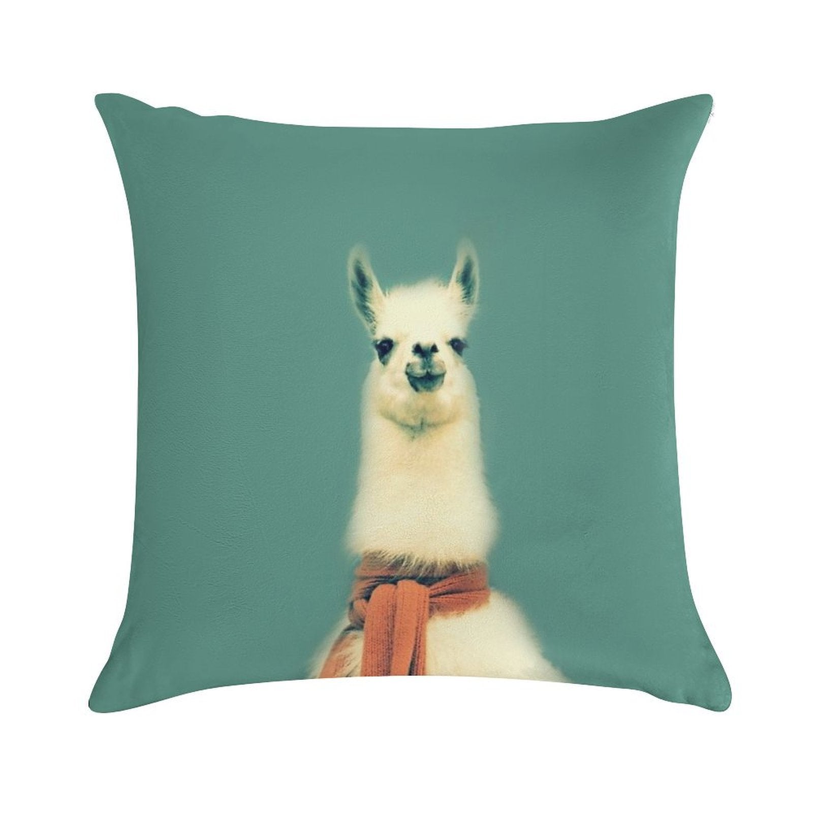 Llama Soft Style Accent Throw Pillow
