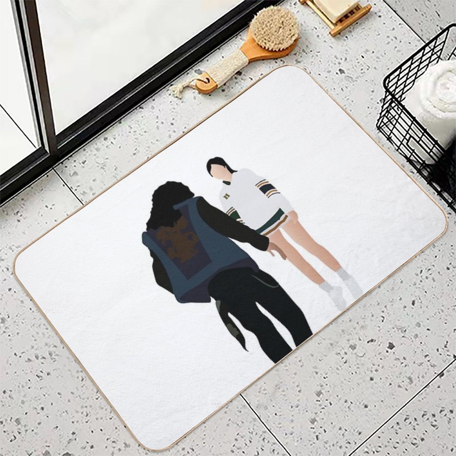 Stranger Things  Chrissy Wake Up  Pet-Safe Bath Mat