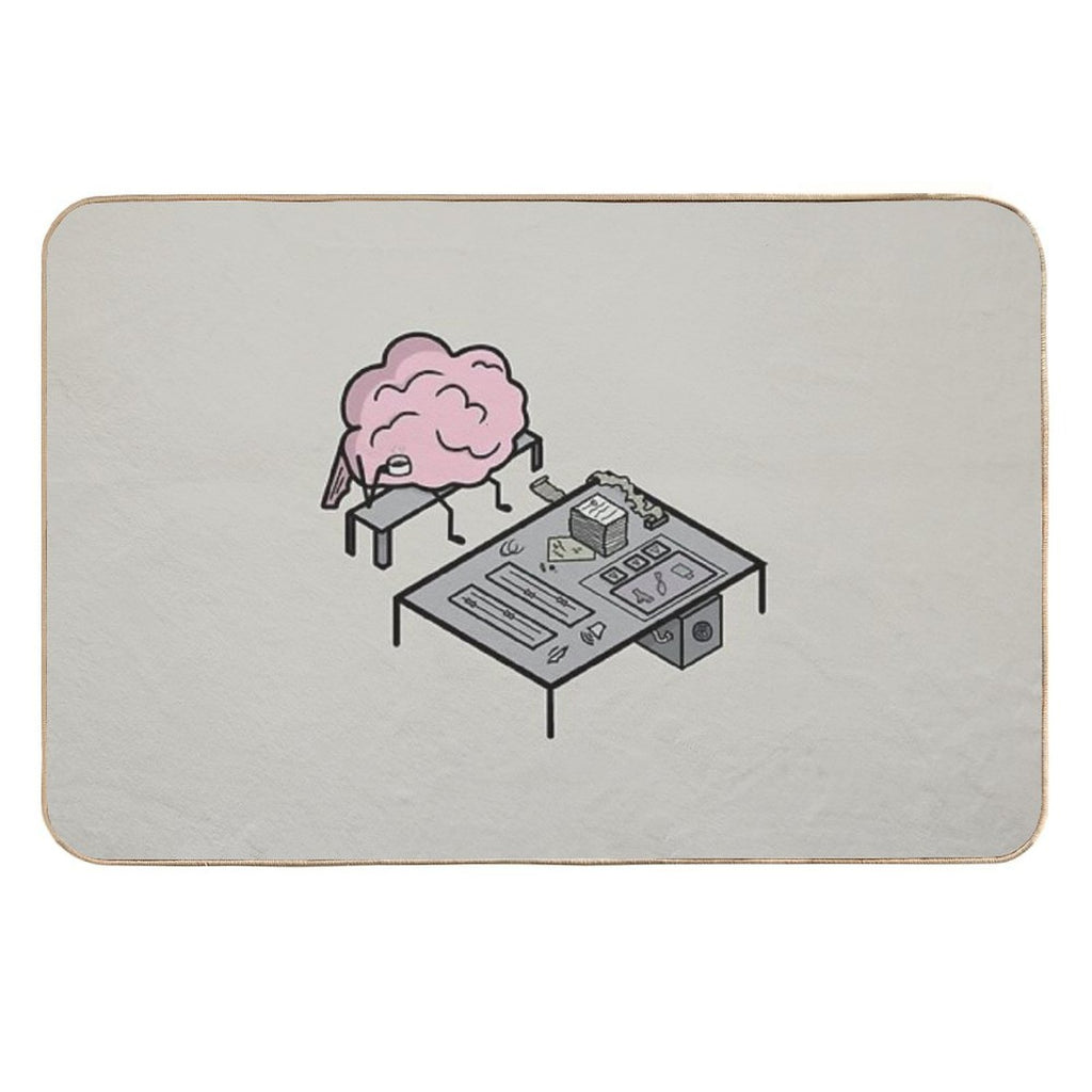 Everything Is All Right  Long-Lasting Bath Mat