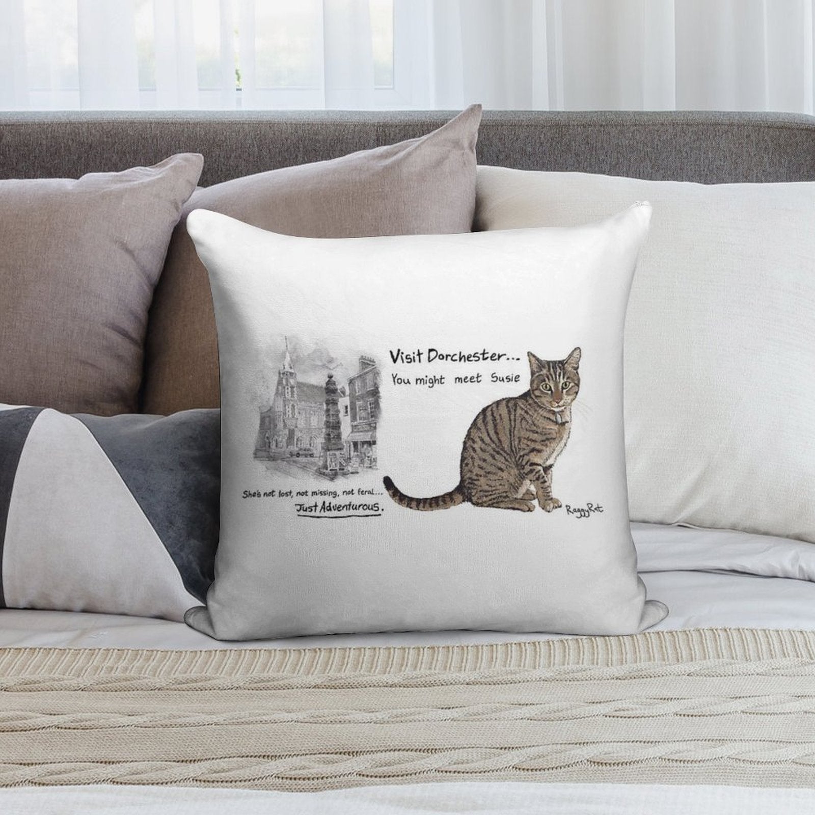 Dorchester Susie Soft Anti-Pilling Throw Pillow