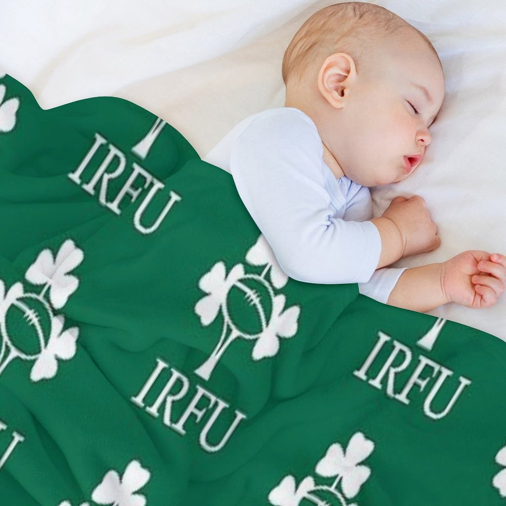 IRELAND RUGBY UNION-IRFU Lightweight Throw Blanket