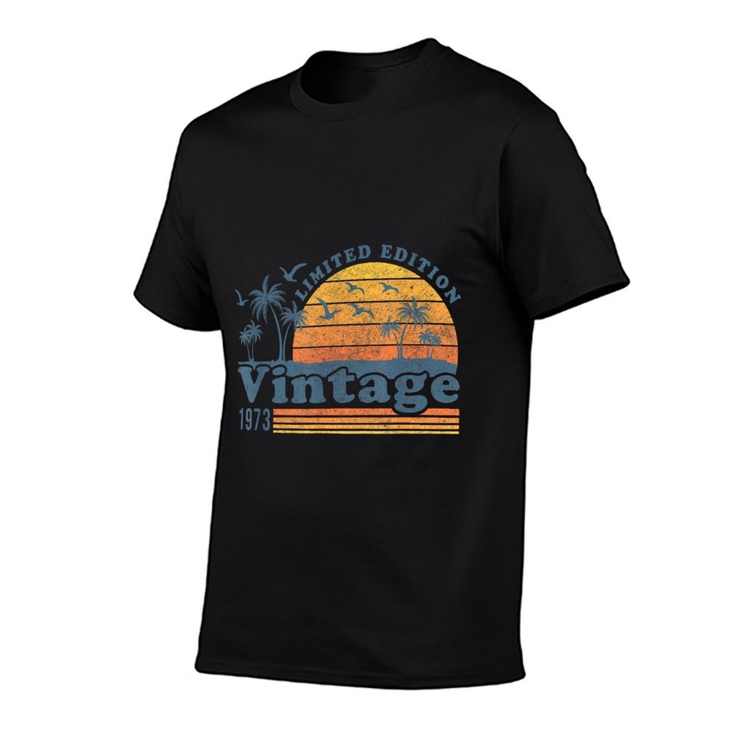 Summer Vintage 1973 Limited Edition 52 Years Old 52th  Cotton T-Shirt
