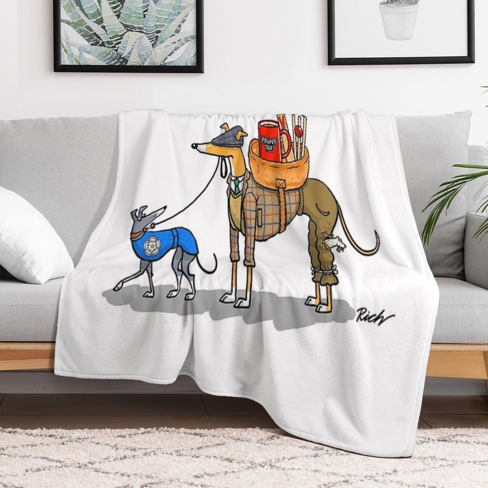 The Yorkshire One Compact Throw Blanket