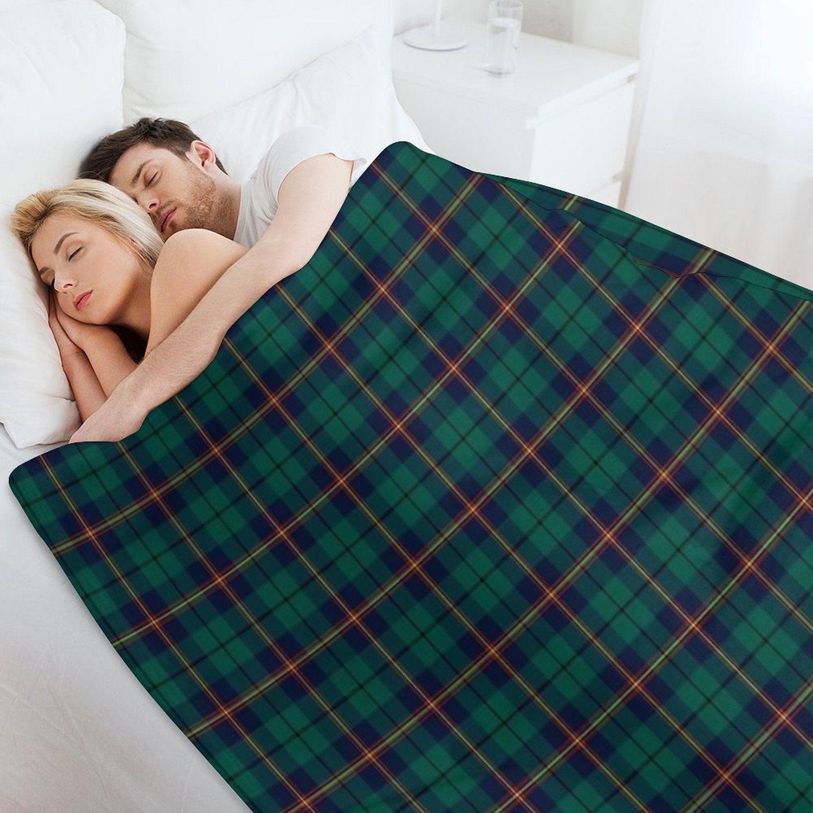 Clan Carmichael Tartan Gift-ready Throw Blanket
