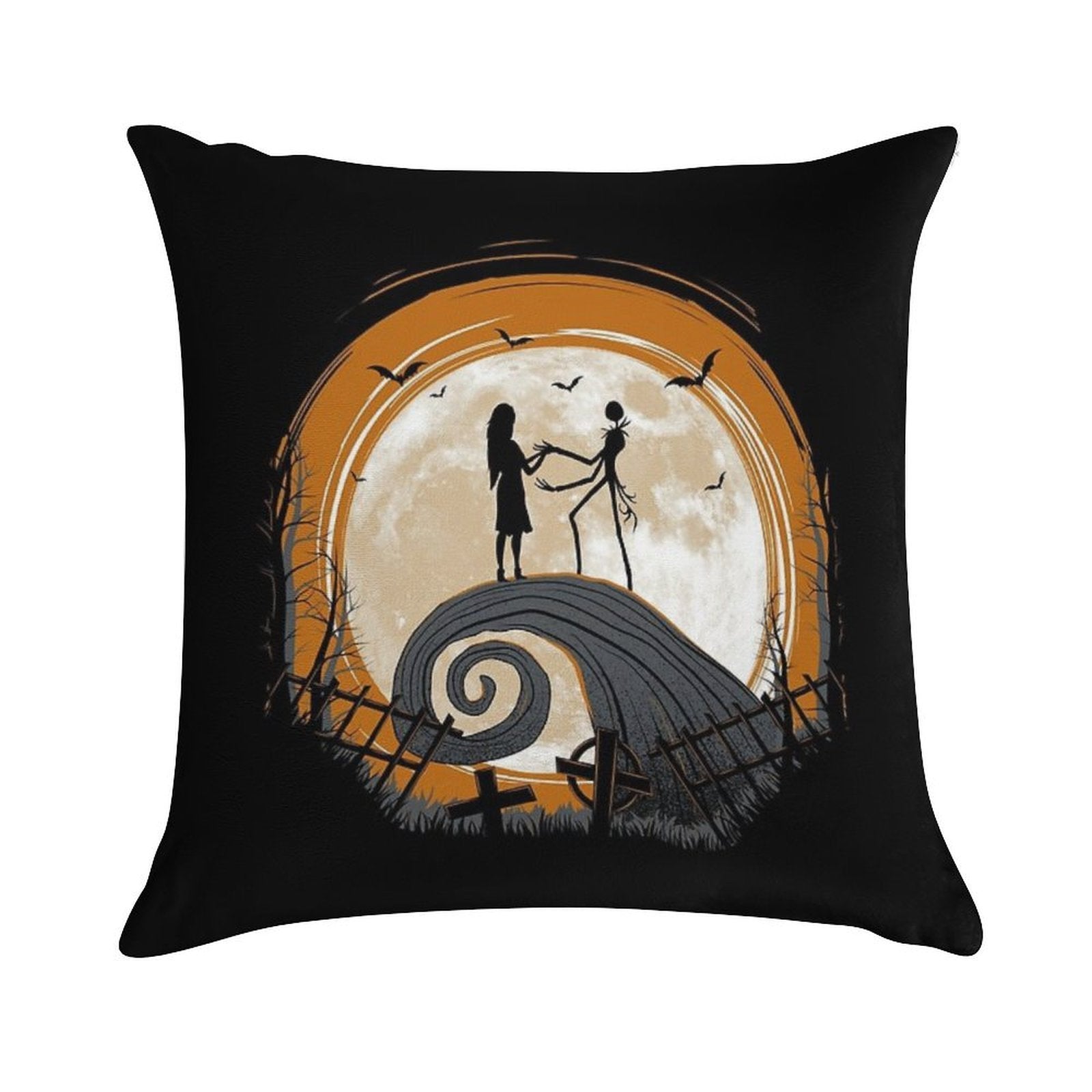 Love Before Christmas Soft Short Plush Fabric Throw Pillow