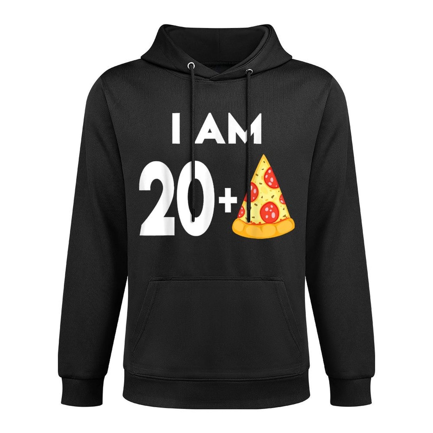 21 Years Old Pizza Gift 21st Birthday Shrink-Resistant Hoodie