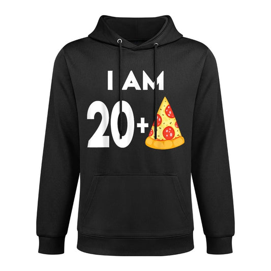 21 Years Old Pizza Gift 21st Birthday Shrink-Resistant Hoodie