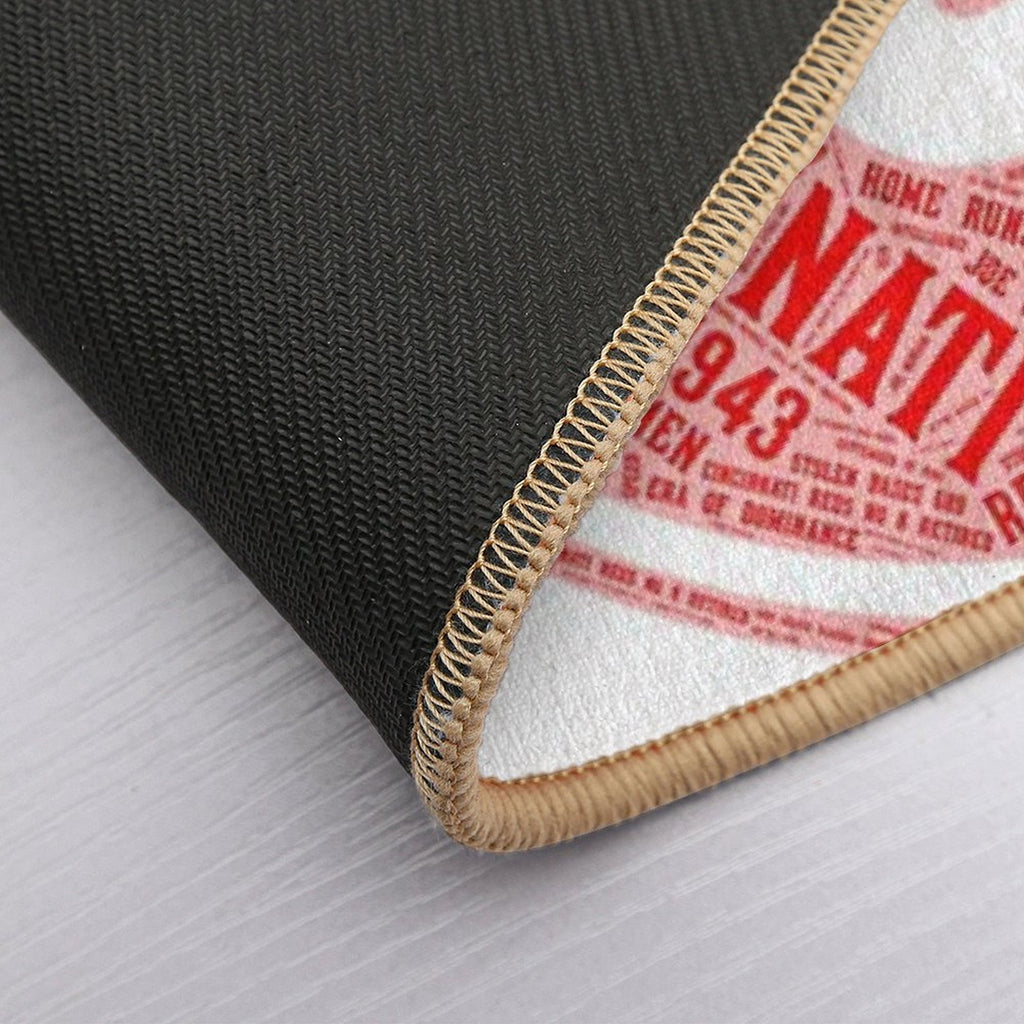 Joe Morgan #8 - The Icon Collection  Stain-Proof Bath Mat