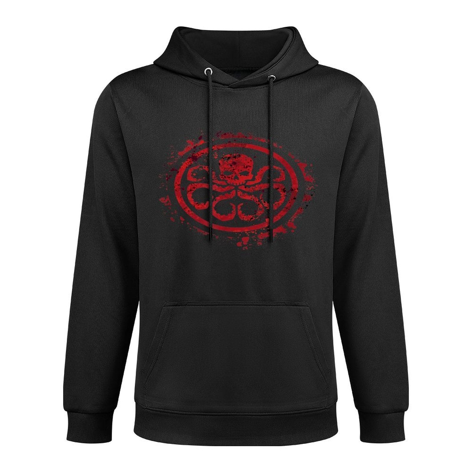 Marvel Hail Hydra Red Splatter Villain Logo Unisex Design Hoodie