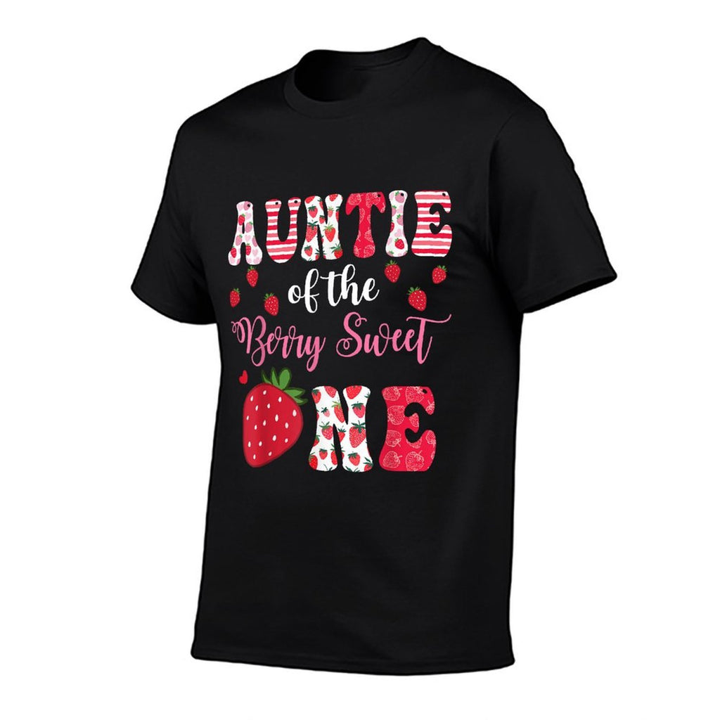 Auntie Of The Berry Sweet One 1St Birthday Party  Classic T-Shirt