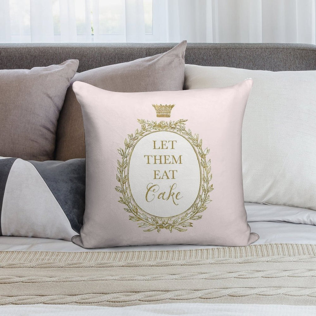Let Them Eat Cake Soft Warmth Comfort Throw Pillow