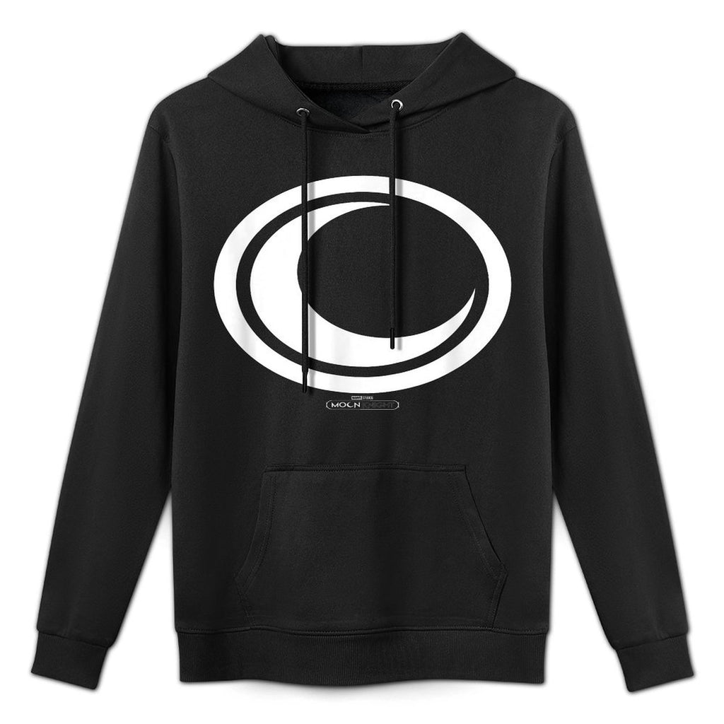 Marvel Moon Knight Crescent Moon Icon Light Easy Care Hoodie