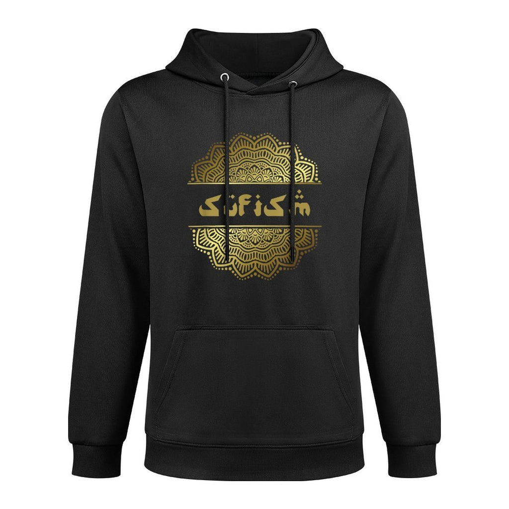 Sufism Sufi Mevlevi Arabic Spiritual Mandala Easy Care Hoodie