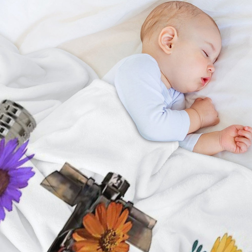 Lightsaber Flower Collection All-season Throw Blanket